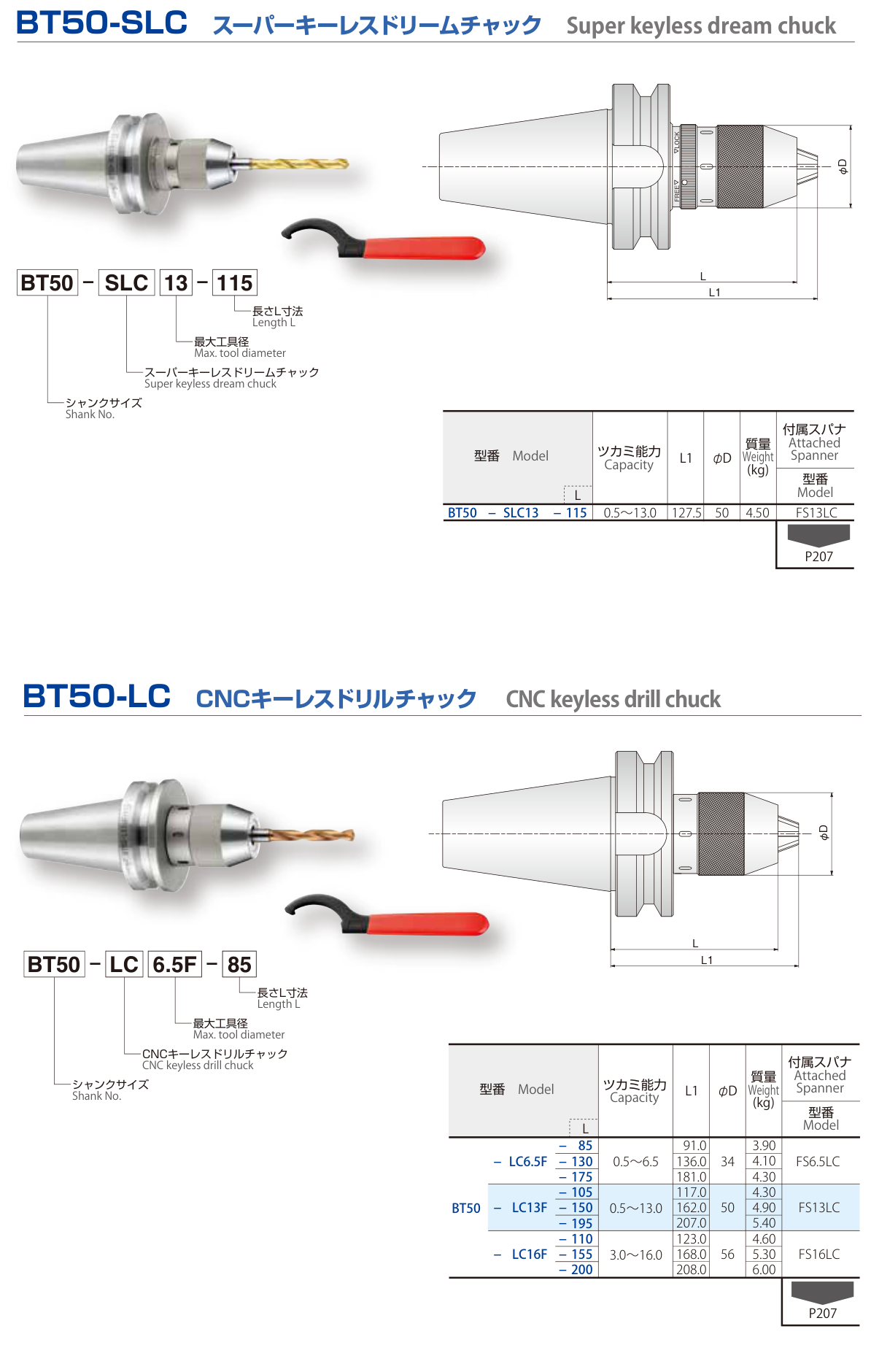 BT50-SLC